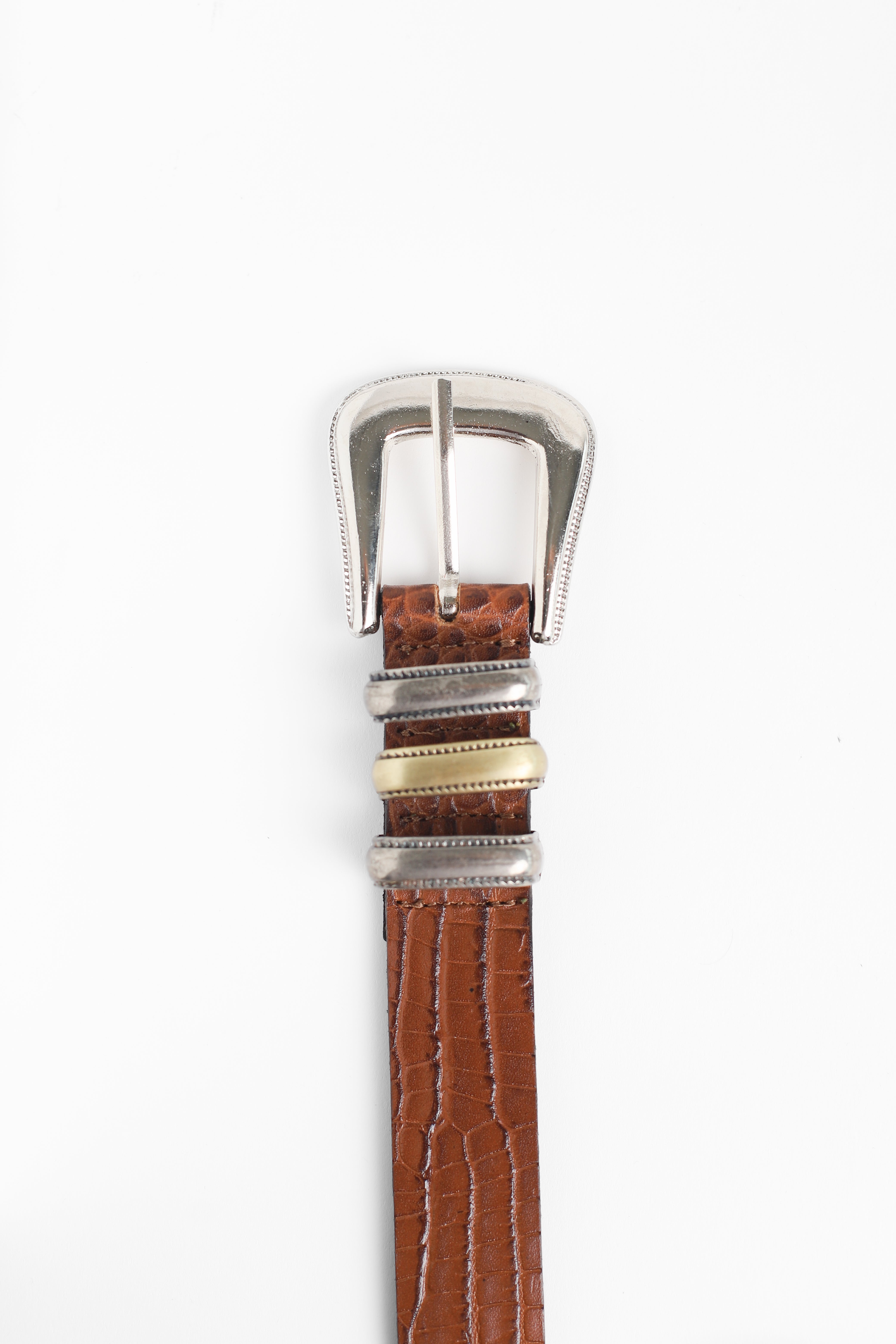 CINTURON CROCO TRIPLE CAFE