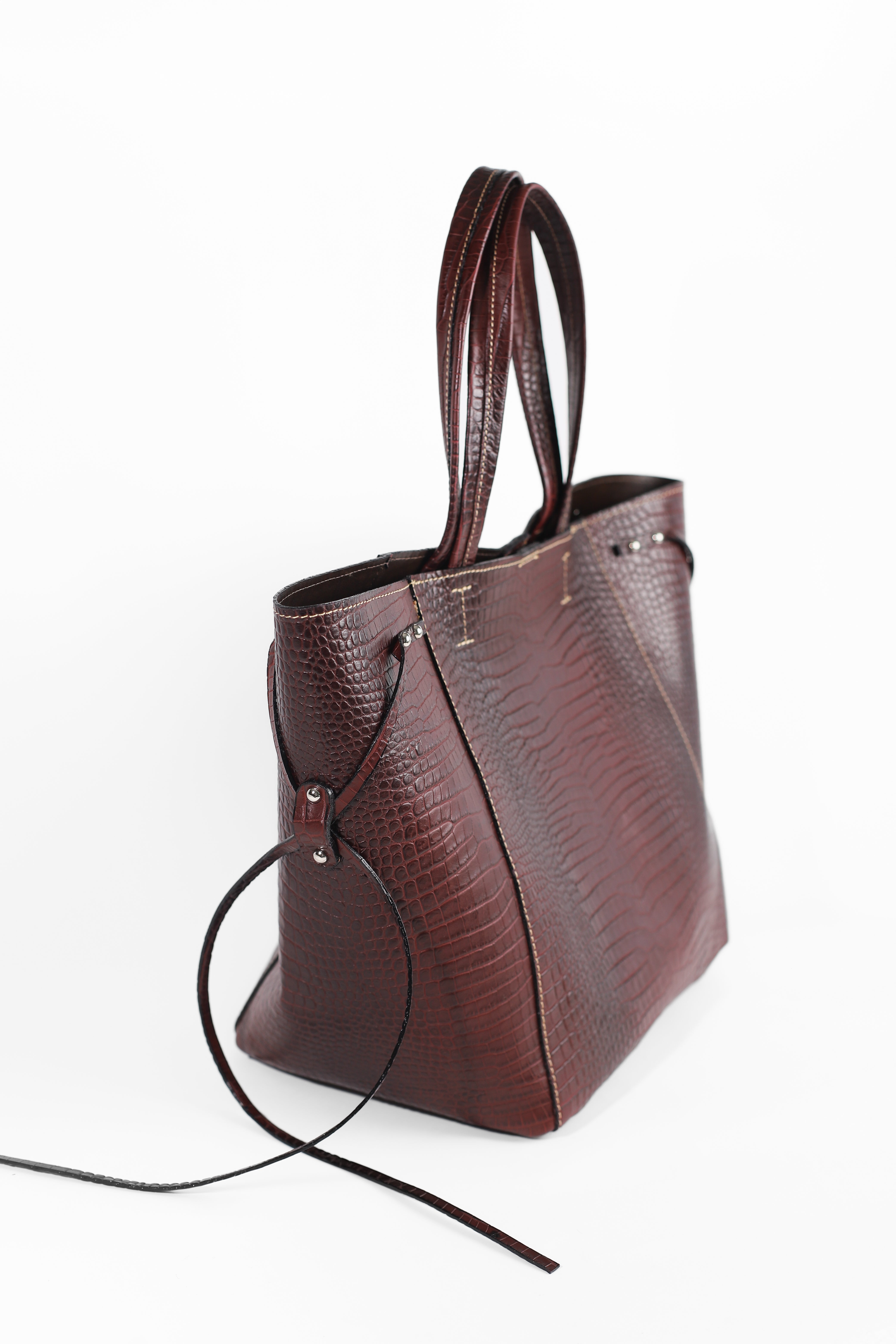 CARTERA CROCO BURDEO - Alba y Adela