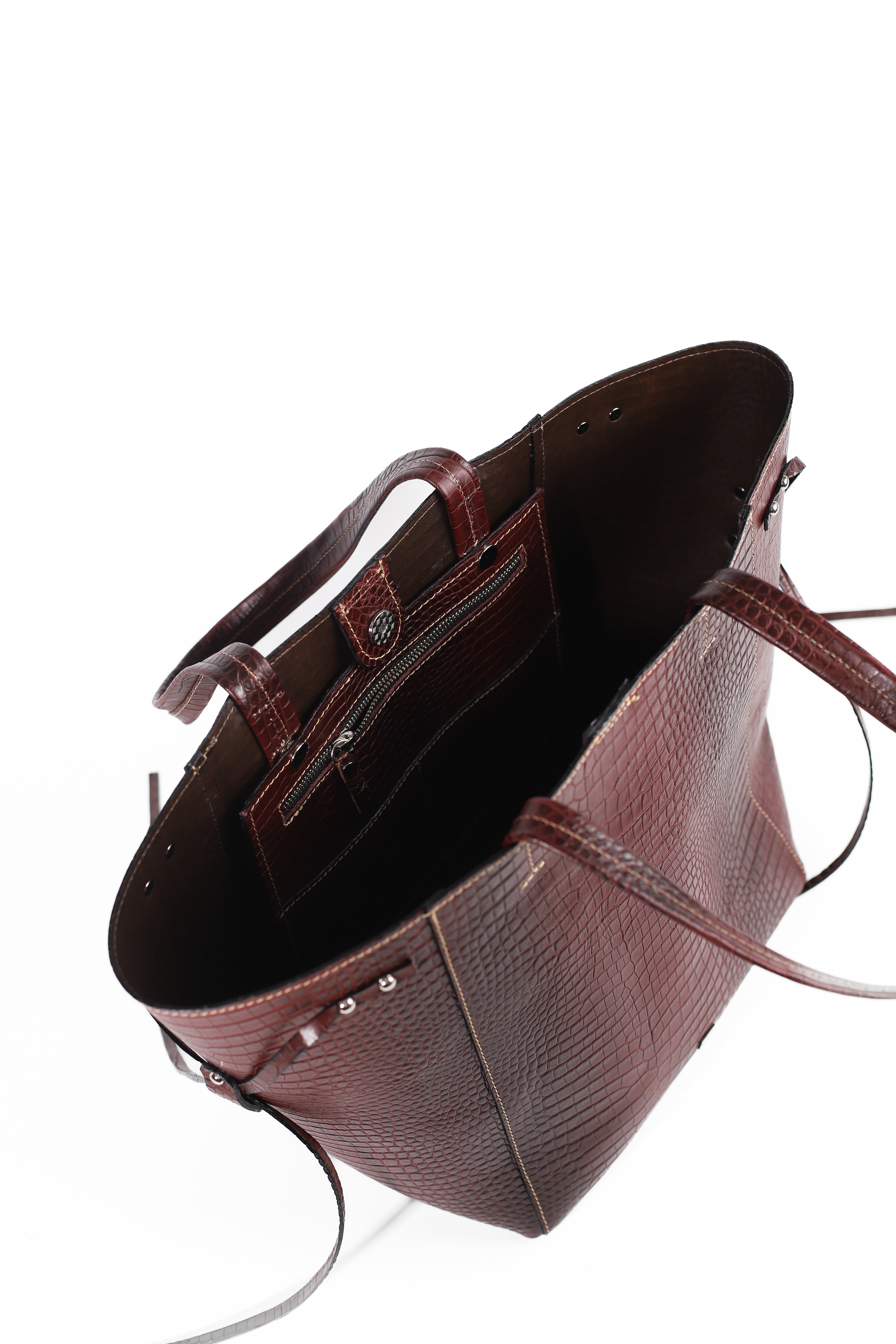 CARTERA CROCO BURDEO - Alba y Adela