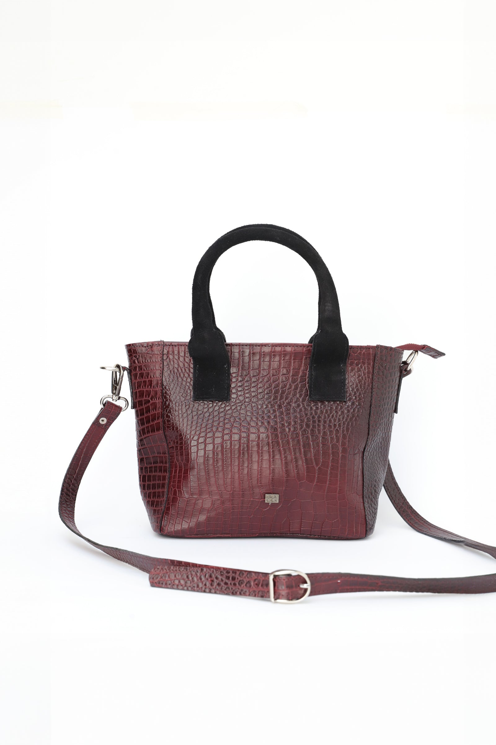 CARTERA CROCO RENO BURDEO - Alba y Adela