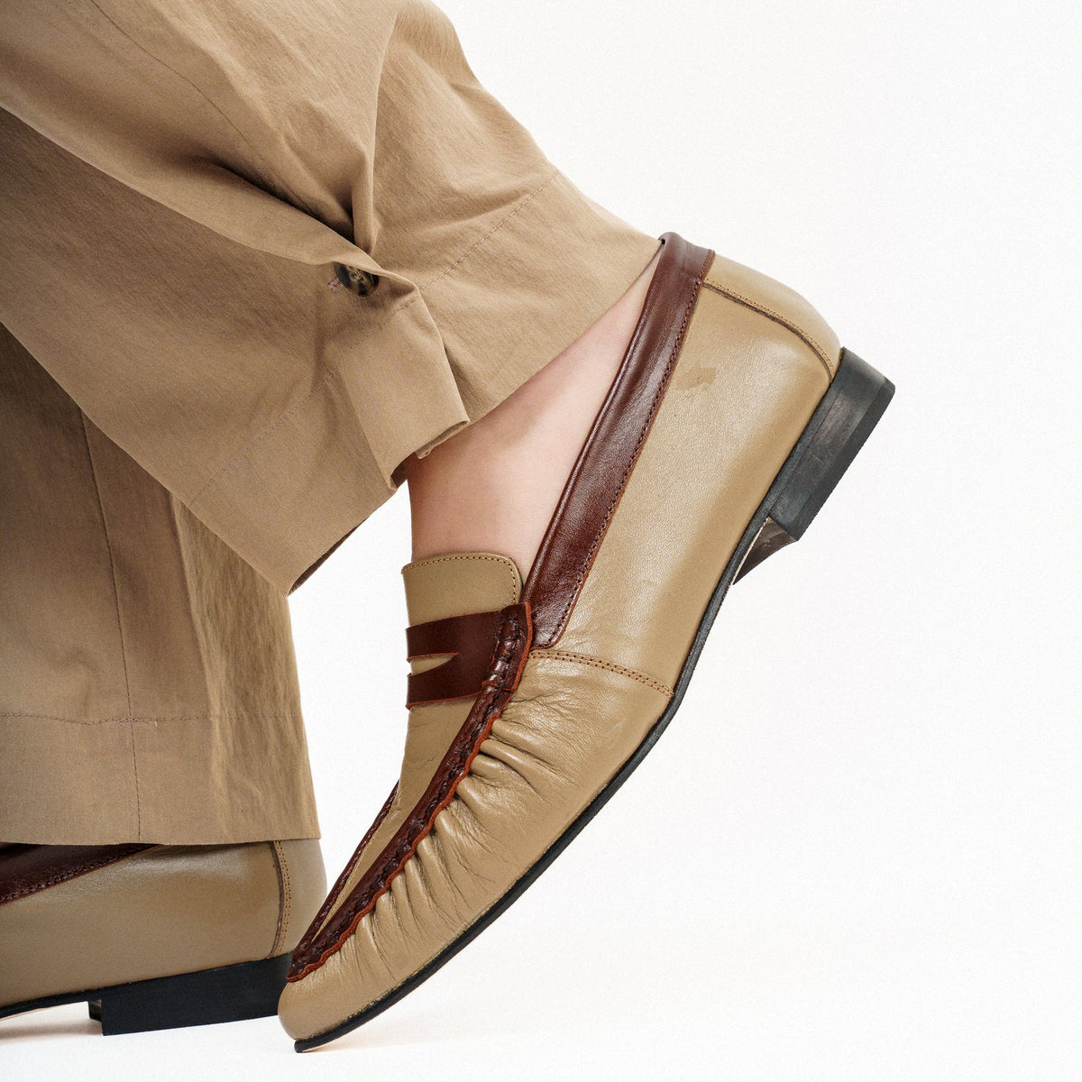 MOCASIN LEDA TAUPE