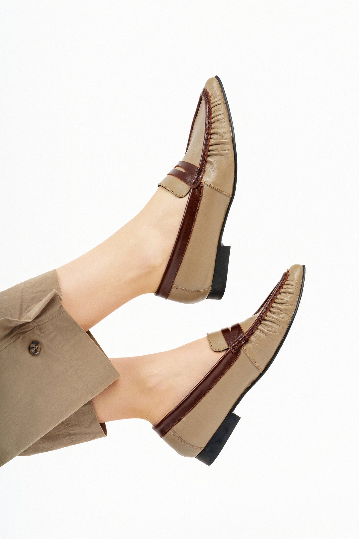 MOCASIN LEDA TAUPE