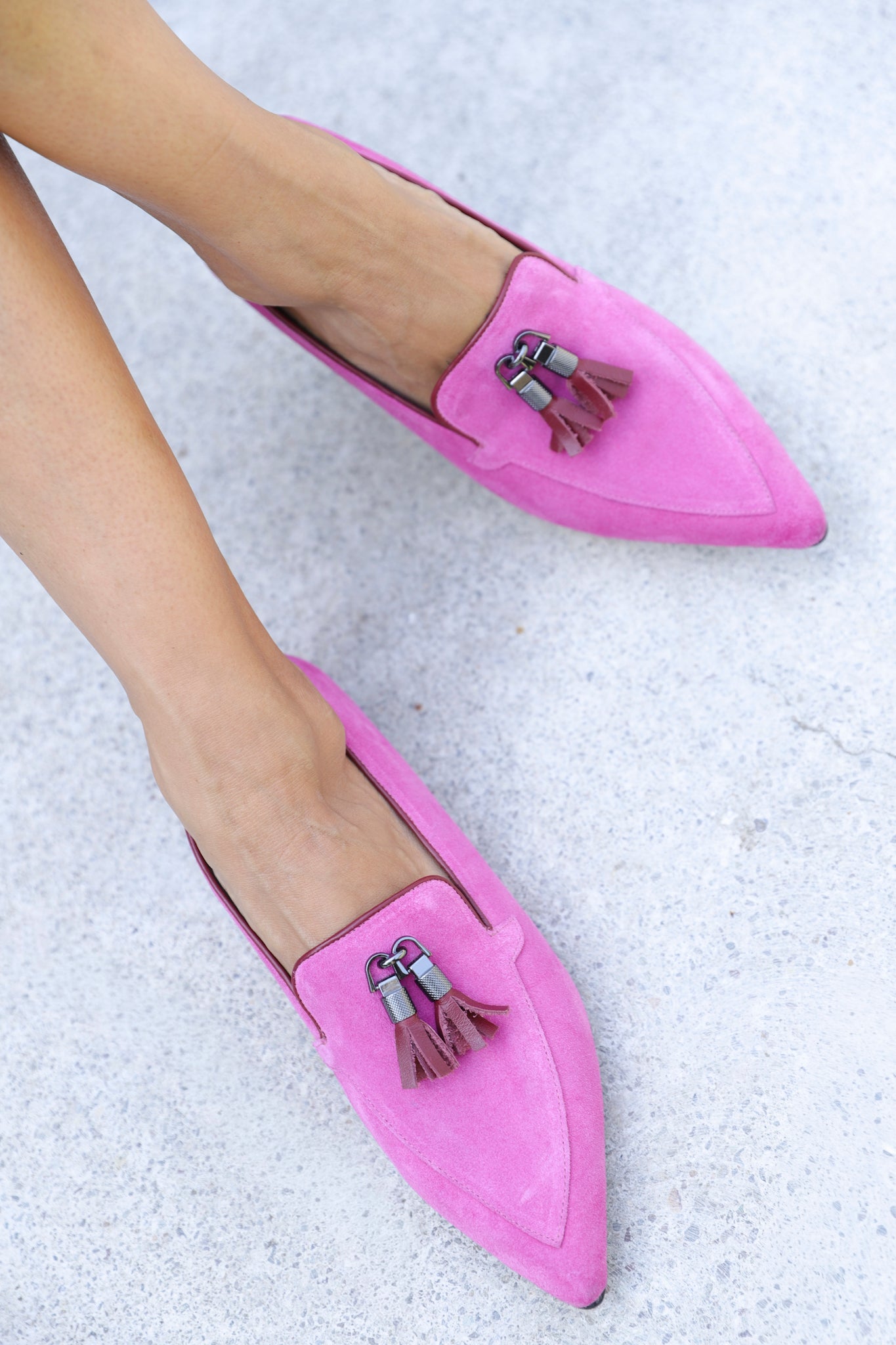 MOCASÍN BLOIS FUCSIA