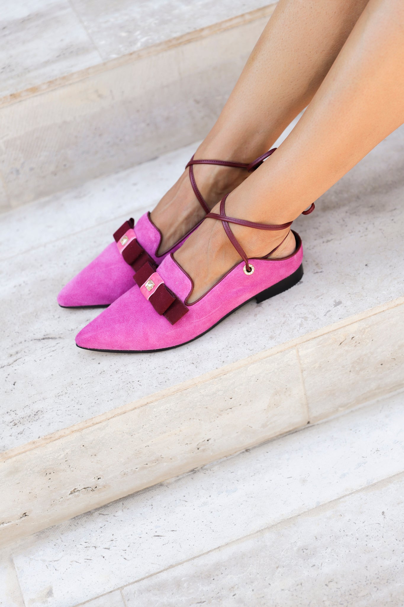 BABUCHA VANNES FUCSIA