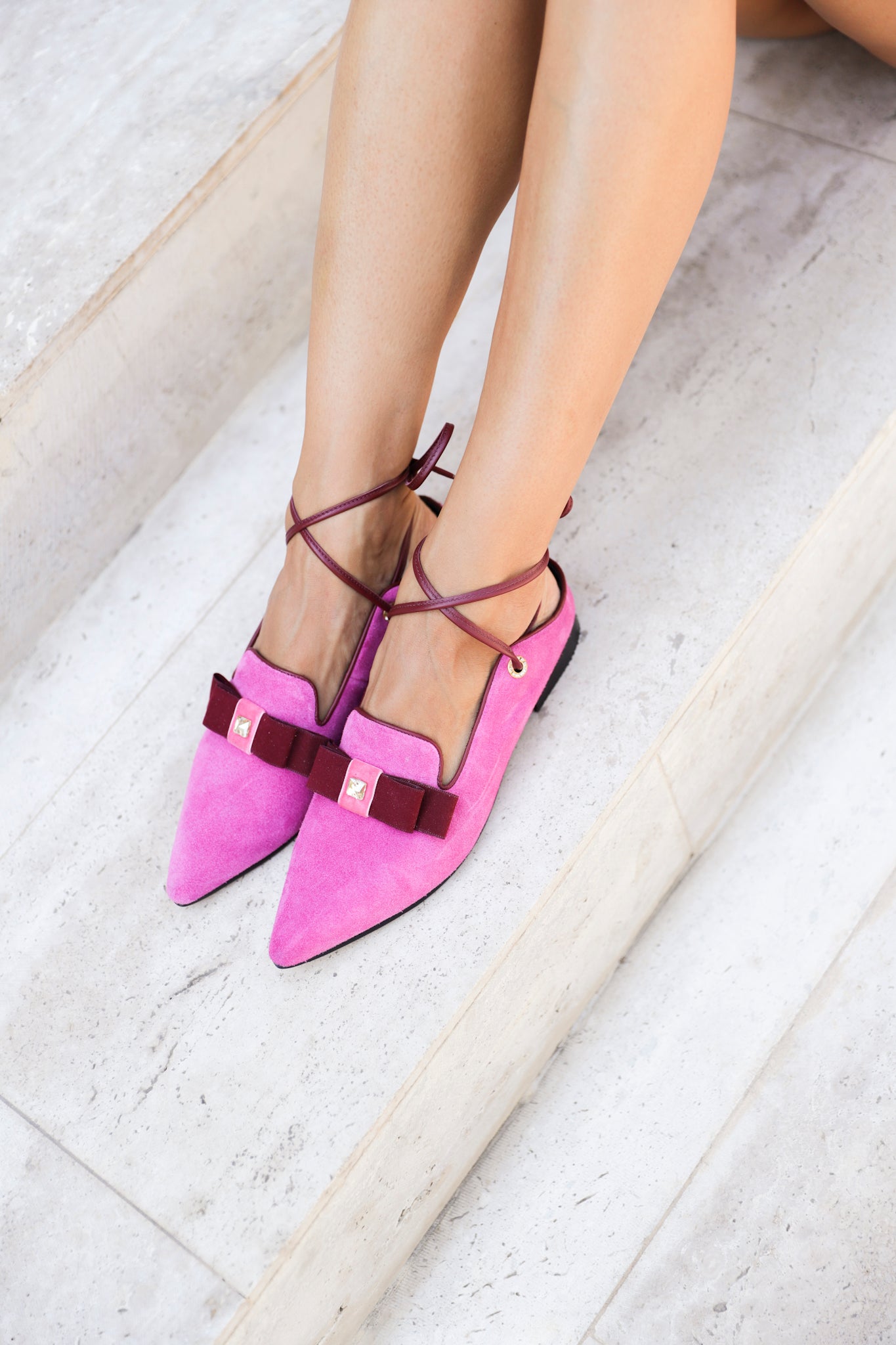 BABUCHA VANNES FUCSIA